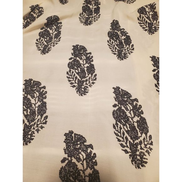 Laetitia Vintage Pattern Oversized Hanky Hem Kimono/Cardigan with tassels OS - Picture 10 of 10